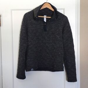 Oiselle Quilted Lauren Snap Pullover